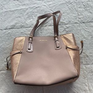 Rose Gold Michael Kors Purse